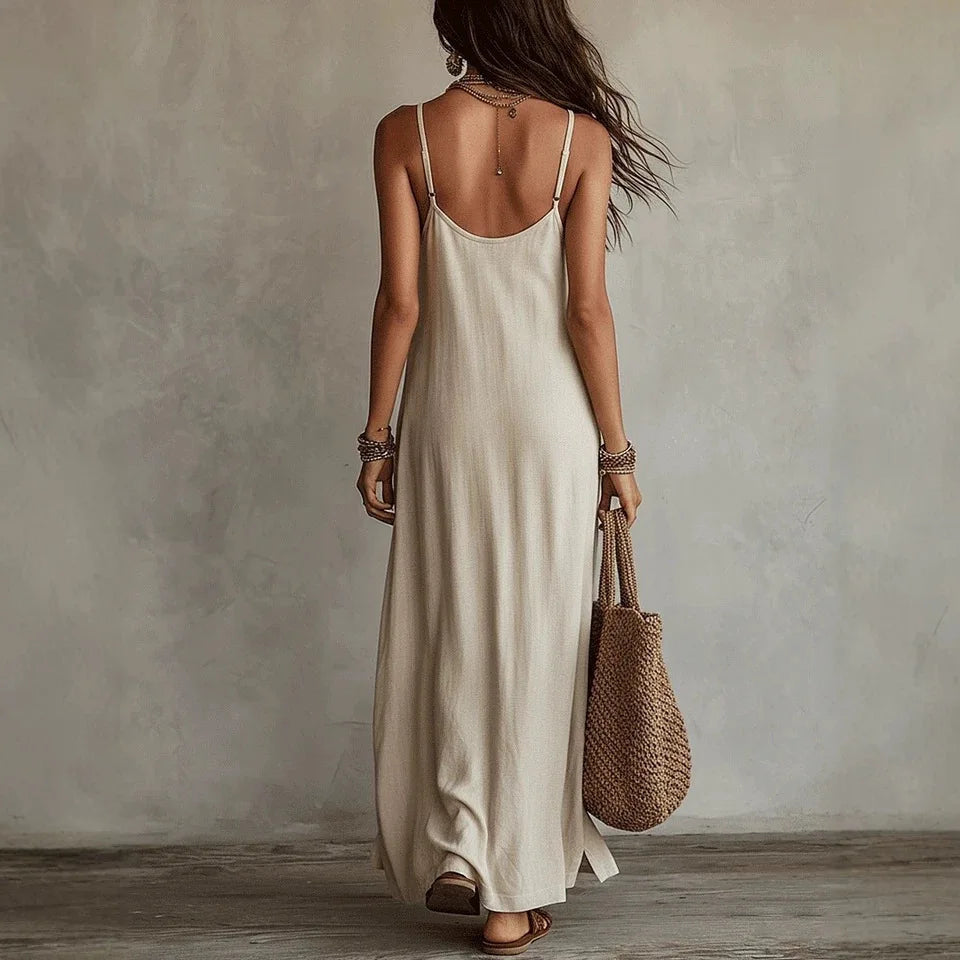 Womens_Loose_Cami_Maxi_Dress_Flowing_with_Spaghetti_Straps_3