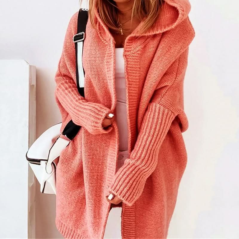 Womens_Loose_Knit_Sweater_Oversized_with_Hood_and_Full_Length_4