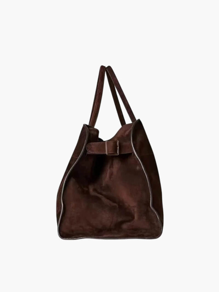 Women's Luxurious Suede Shopper-Bag – Roomy and Structured 15