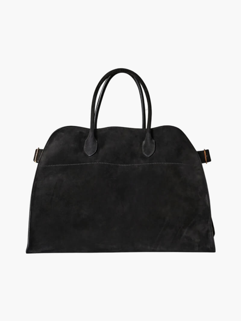 Women's Luxurious Suede Shopper-Bag – Roomy and Structured 16