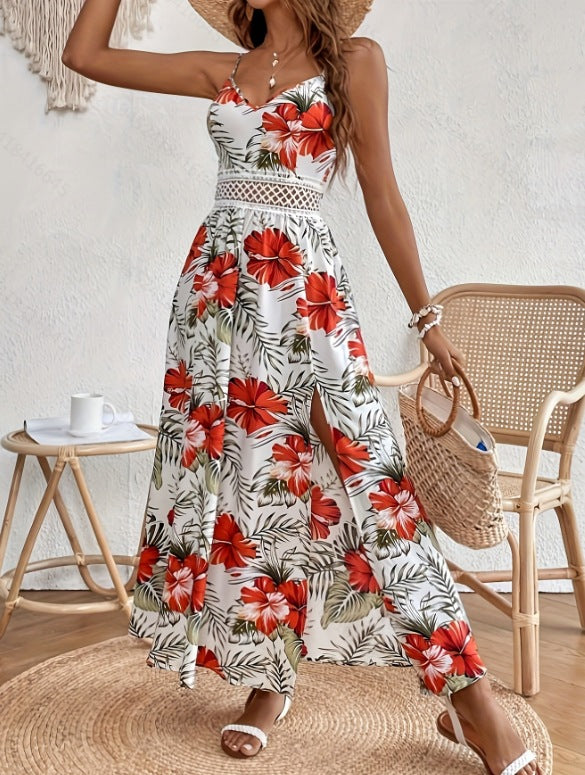 Womens_Maxi_Dress_Loose_Fit_with_Botanical_Print_1