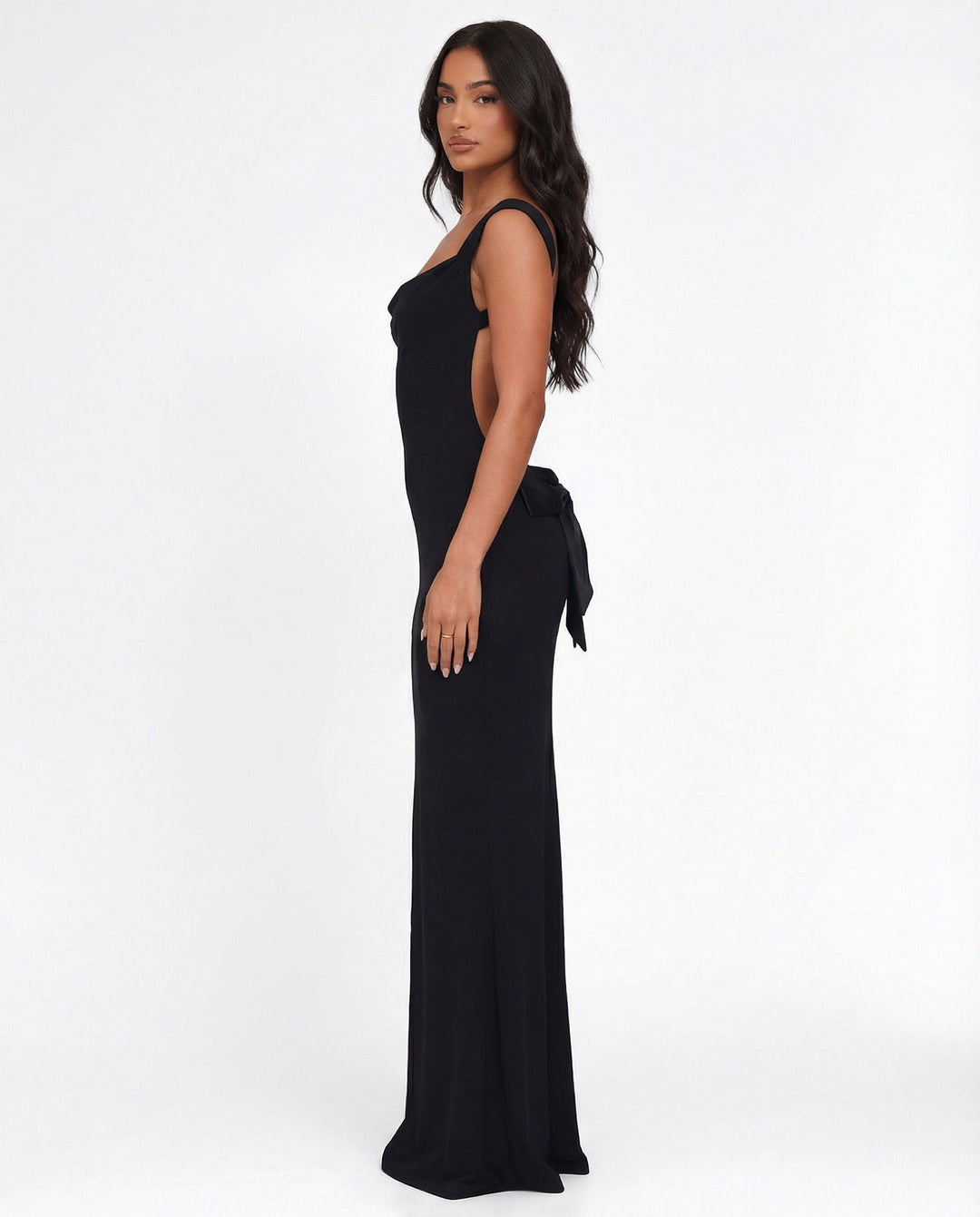 Womens_Maxi_Dress_Sleek_Sculpting_Backless_Tie_Detail_6