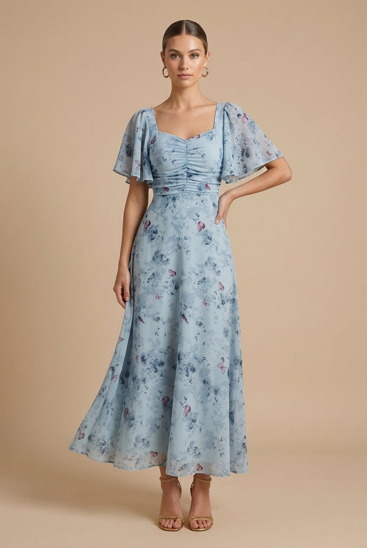 Womens_Maxi_Dress_Square_neckline_with_floral_pattern_and_flounce_6