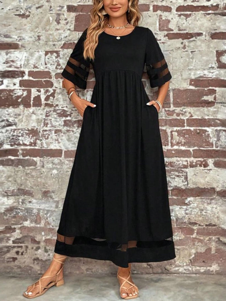 Womens_Mesh_Maxi_Dress_Tummy_Flattering_Sheer_2