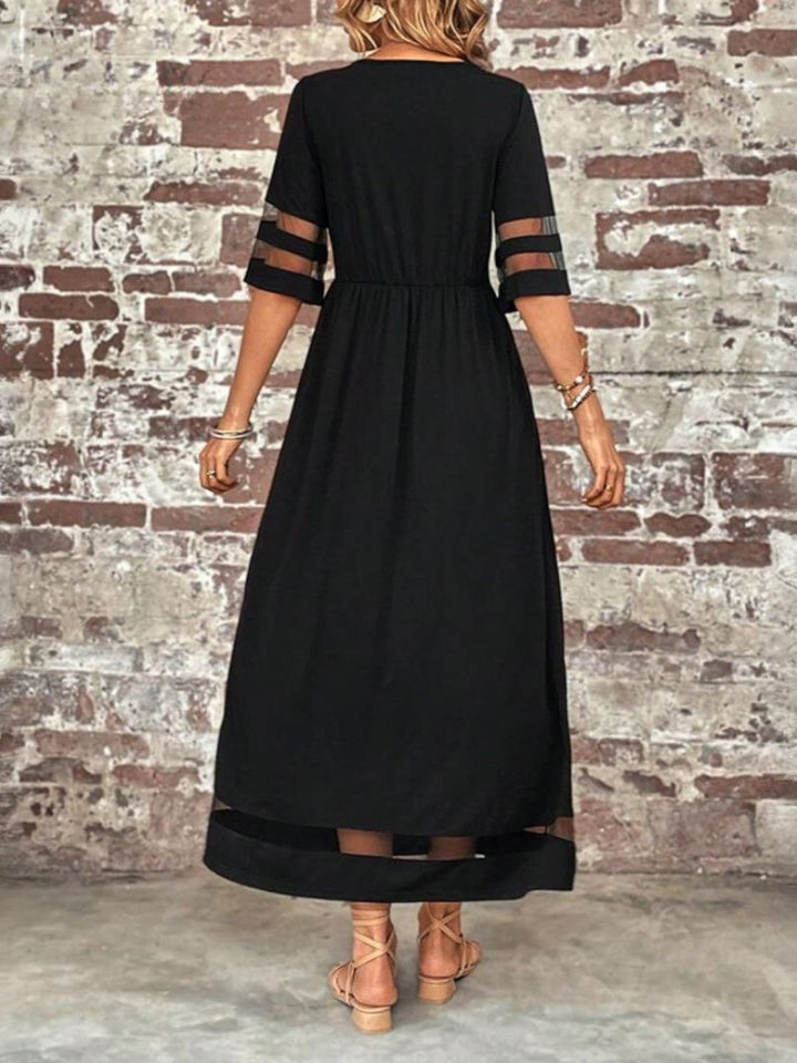 Womens_Mesh_Maxi_Dress_Tummy_Flattering_Sheer_3