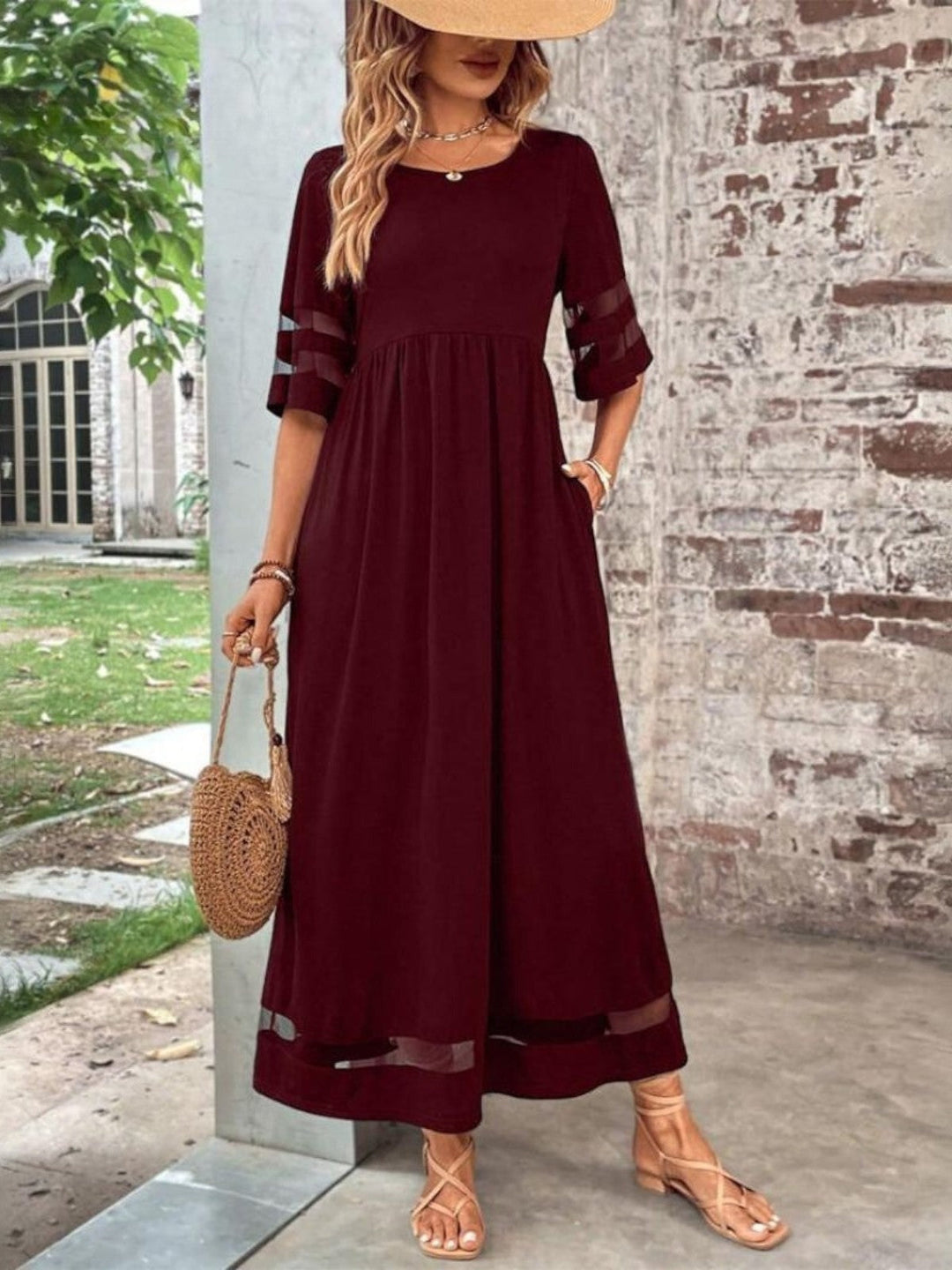 Womens_Mesh_Maxi_Dress_Tummy_Flattering_Sheer_5
