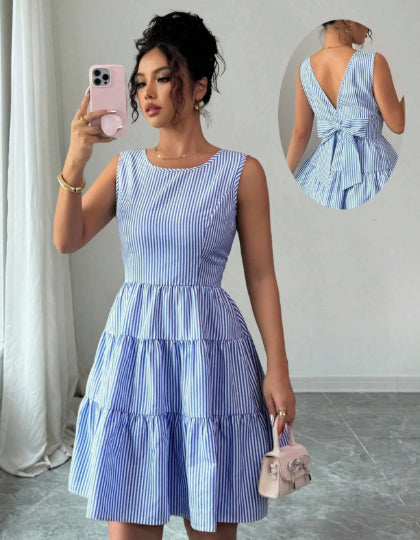 Womens_Mini_Dress_Butter_with_Layered_Skirt_1