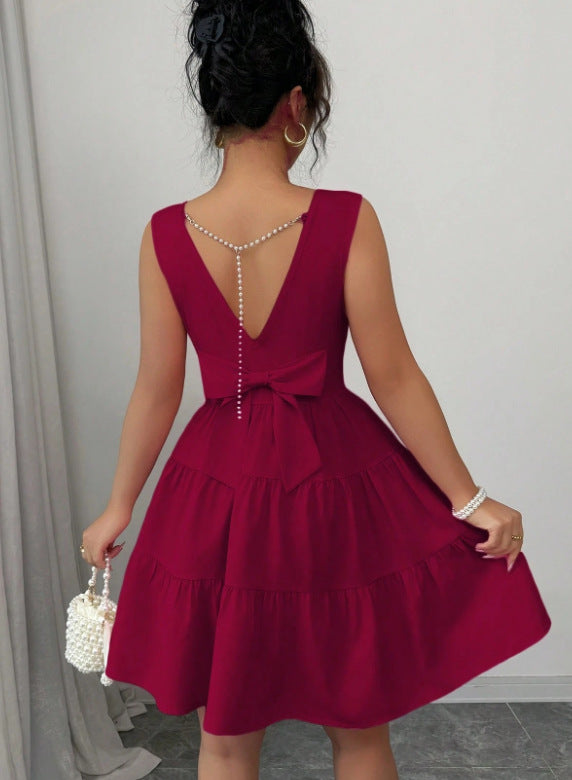 Womens_Mini_Dress_Butter_with_Layered_Skirt_2