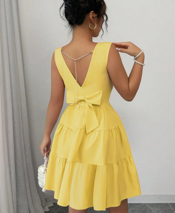 Womens_Mini_Dress_Butter_with_Layered_Skirt_3