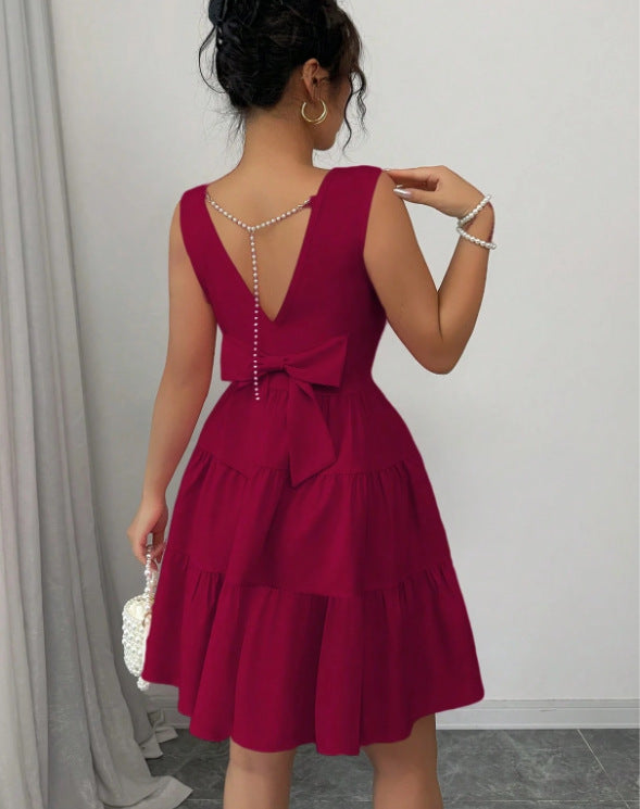 Womens_Mini_Dress_Butter_with_Layered_Skirt_4