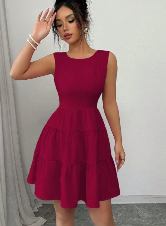 Womens_Mini_Dress_Butter_with_Layered_Skirt_6