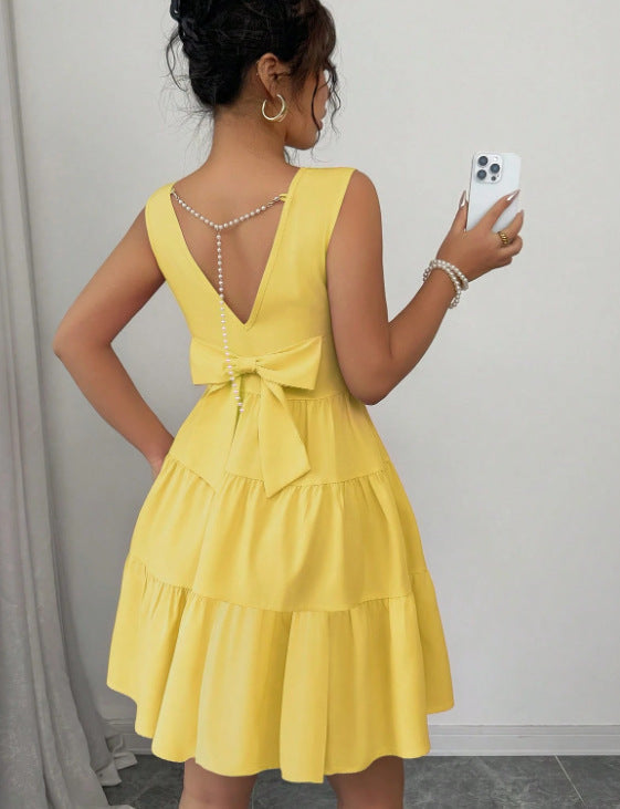 Womens_Mini_Dress_Butter_with_Layered_Skirt_7