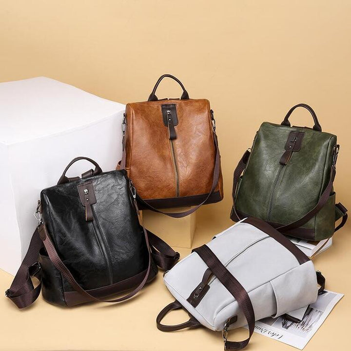 Women's Modern Backpack with Zipper – Spacious and Smart for Work and Leisure 1