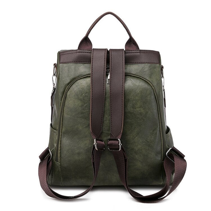 Women's Modern Backpack with Zipper – Spacious and Smart for Work and Leisure 18
