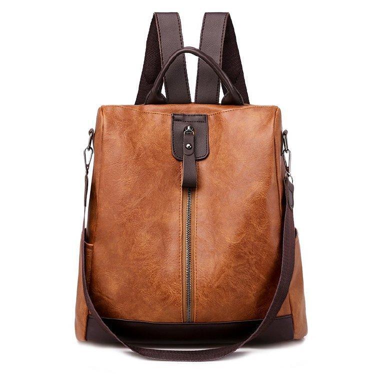 Women's Modern Backpack with Zipper – Spacious and Smart for Work and Leisure 4