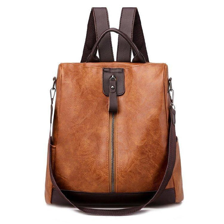 Women's Modern Backpack with Zipper – Spacious and Smart for Work and Leisure 4