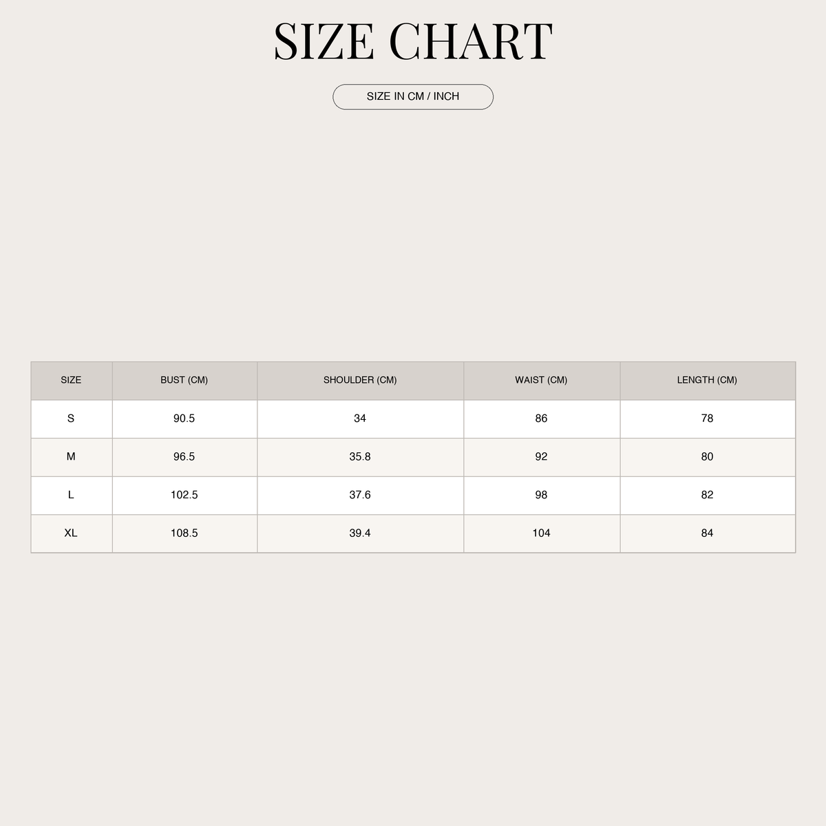 Women's Modern Linen Mini Dress – With V-Neck and Sleeveless size chart