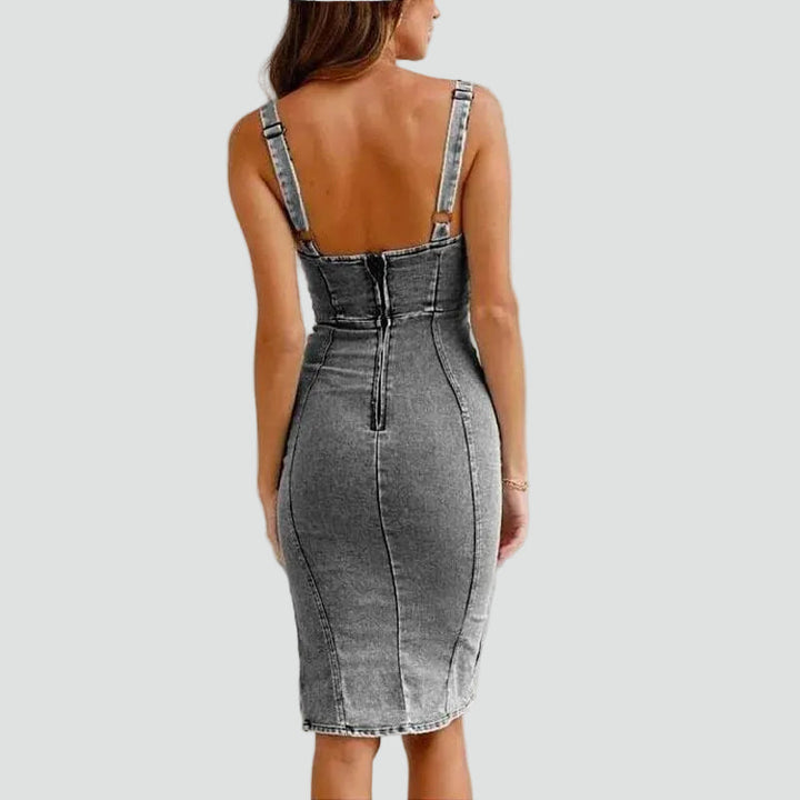 Womens_Modern_Midi_Denim_Dress_With_Corset_Design_and_Leg_Slit_9