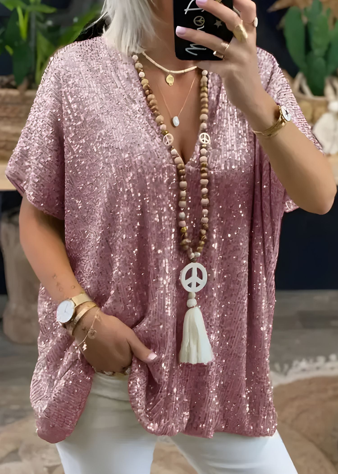 Women_s_Neck_tunic_top_Sequin_V_Loose_Fit_Oversized_Short_Sleeve_luhvia_3.jpg