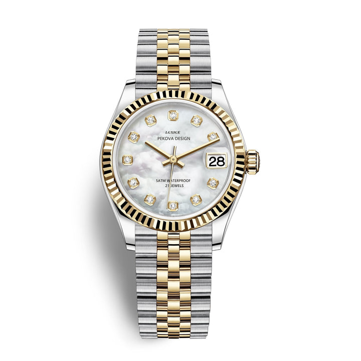 Women's Noble Stainless Steel Wristwatch – With Classic Design 1