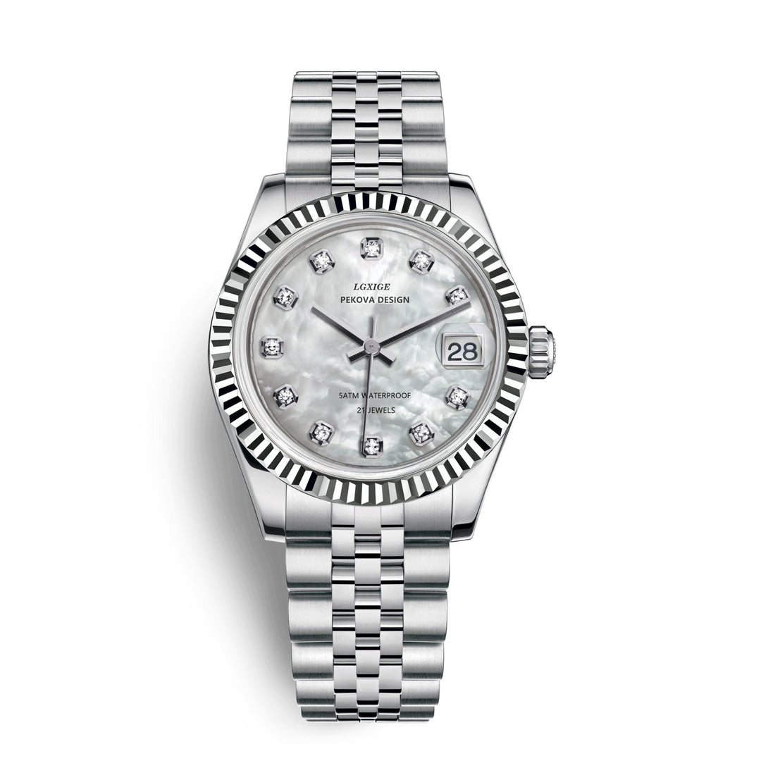 Women's Noble Stainless Steel Wristwatch – With Classic Design 2