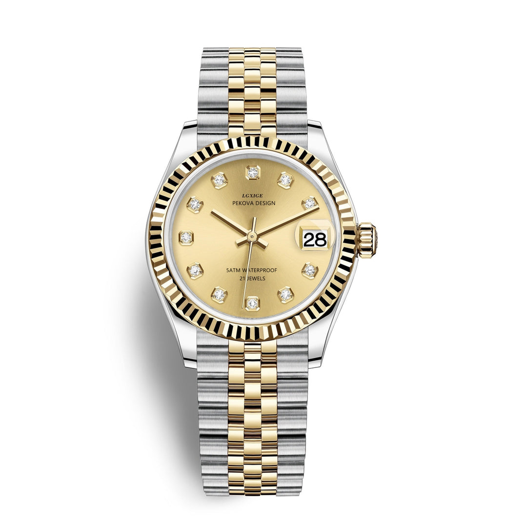 Women's Noble Stainless Steel Wristwatch – With Classic Design 3