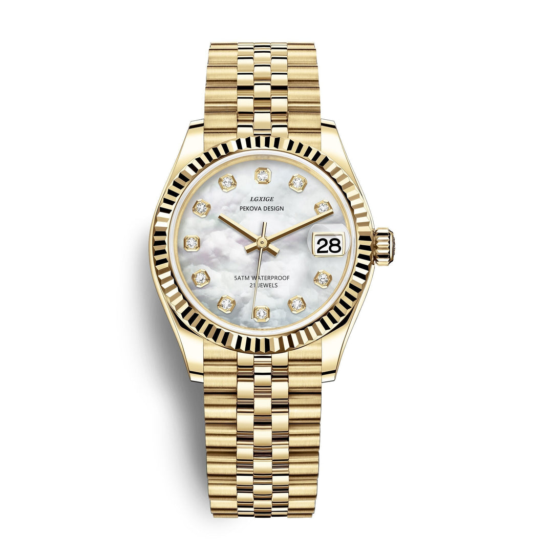Women's Noble Stainless Steel Wristwatch – With Classic Design 4