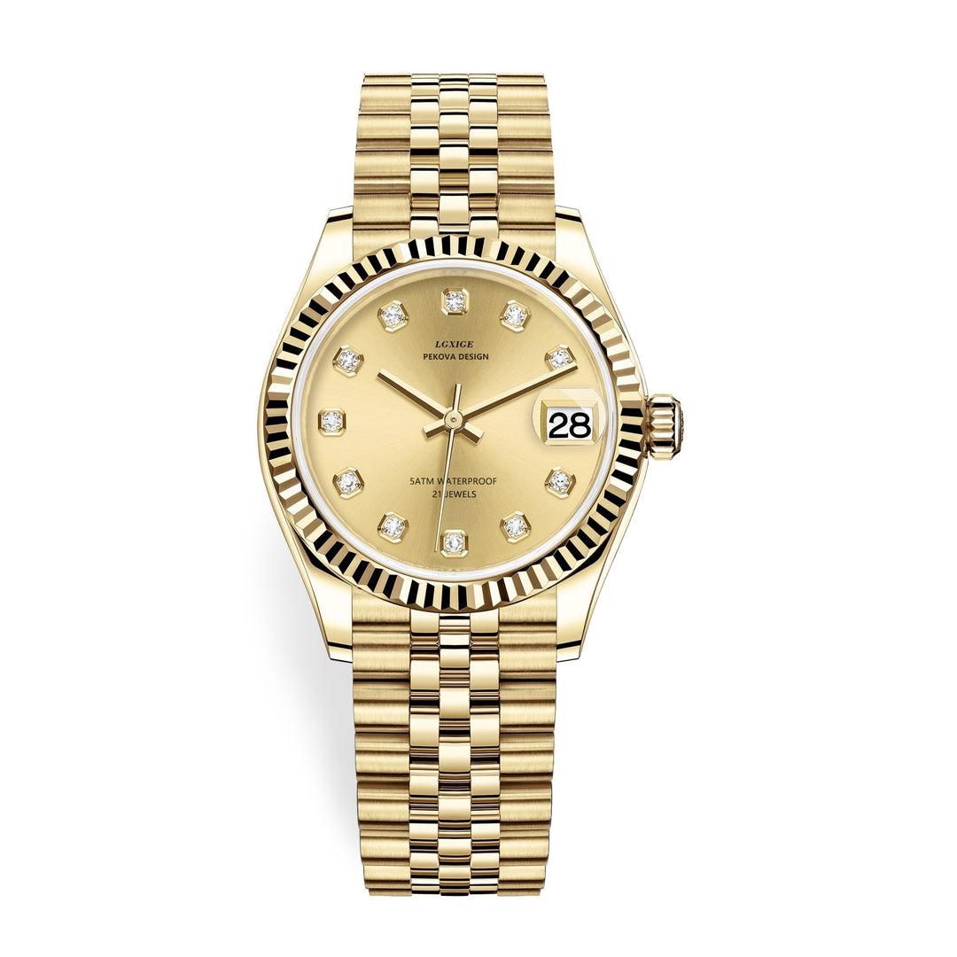 Women's Noble Stainless Steel Wristwatch – With Classic Design 5