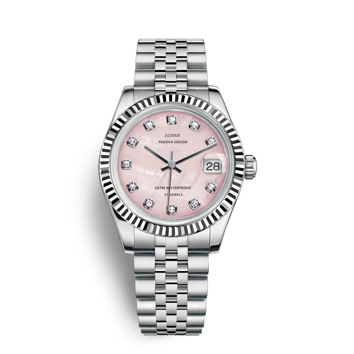 Women's Noble Stainless Steel Wristwatch – With Classic Design 6