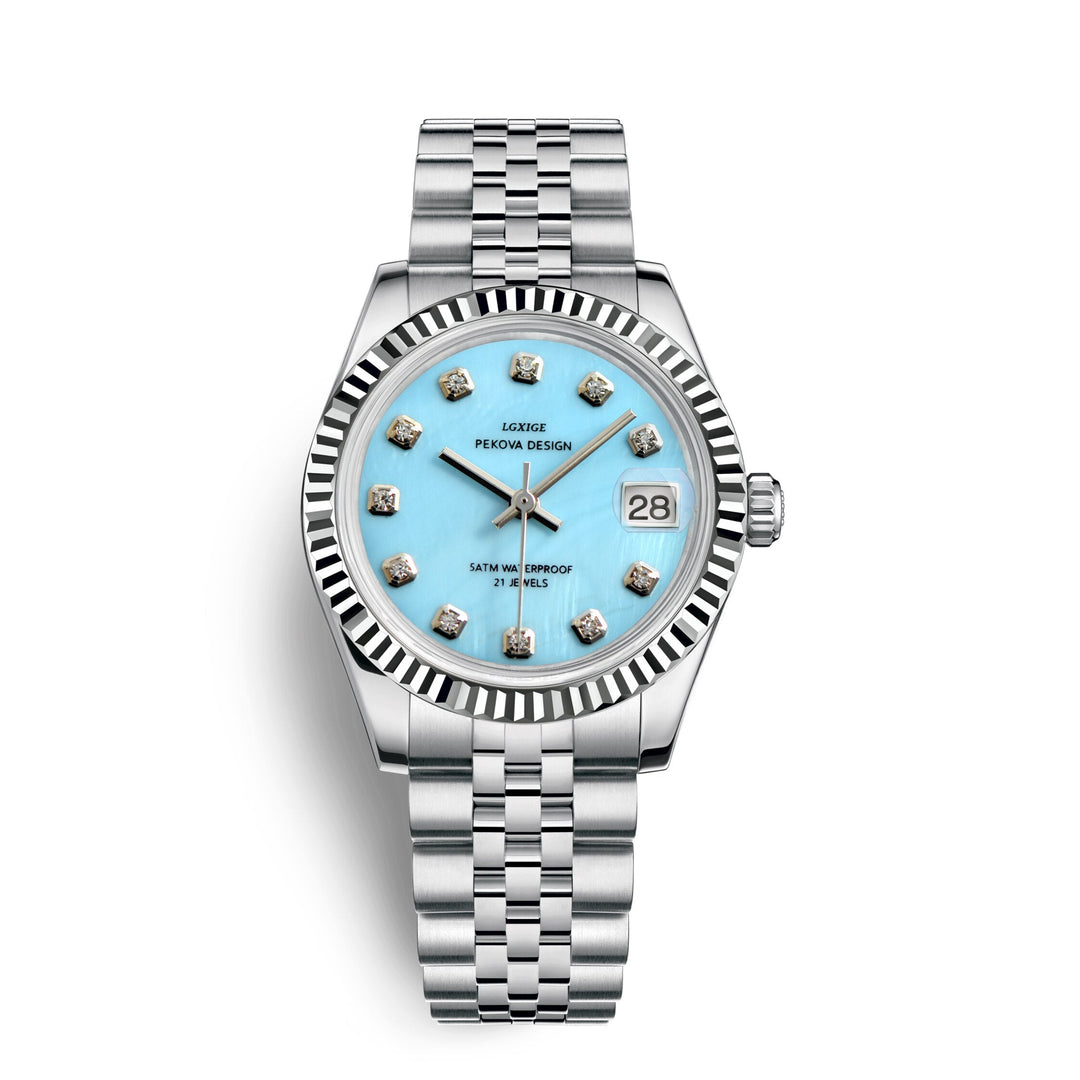 Women's Noble Stainless Steel Wristwatch – With Classic Design 7