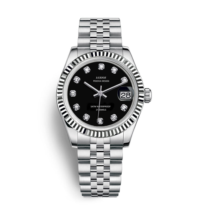 Women's Noble Stainless Steel Wristwatch – With Classic Design 9