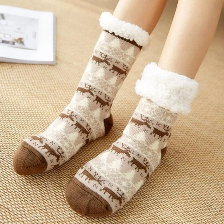 Women's Non-Slip Winter Socks – Warm Lined 4