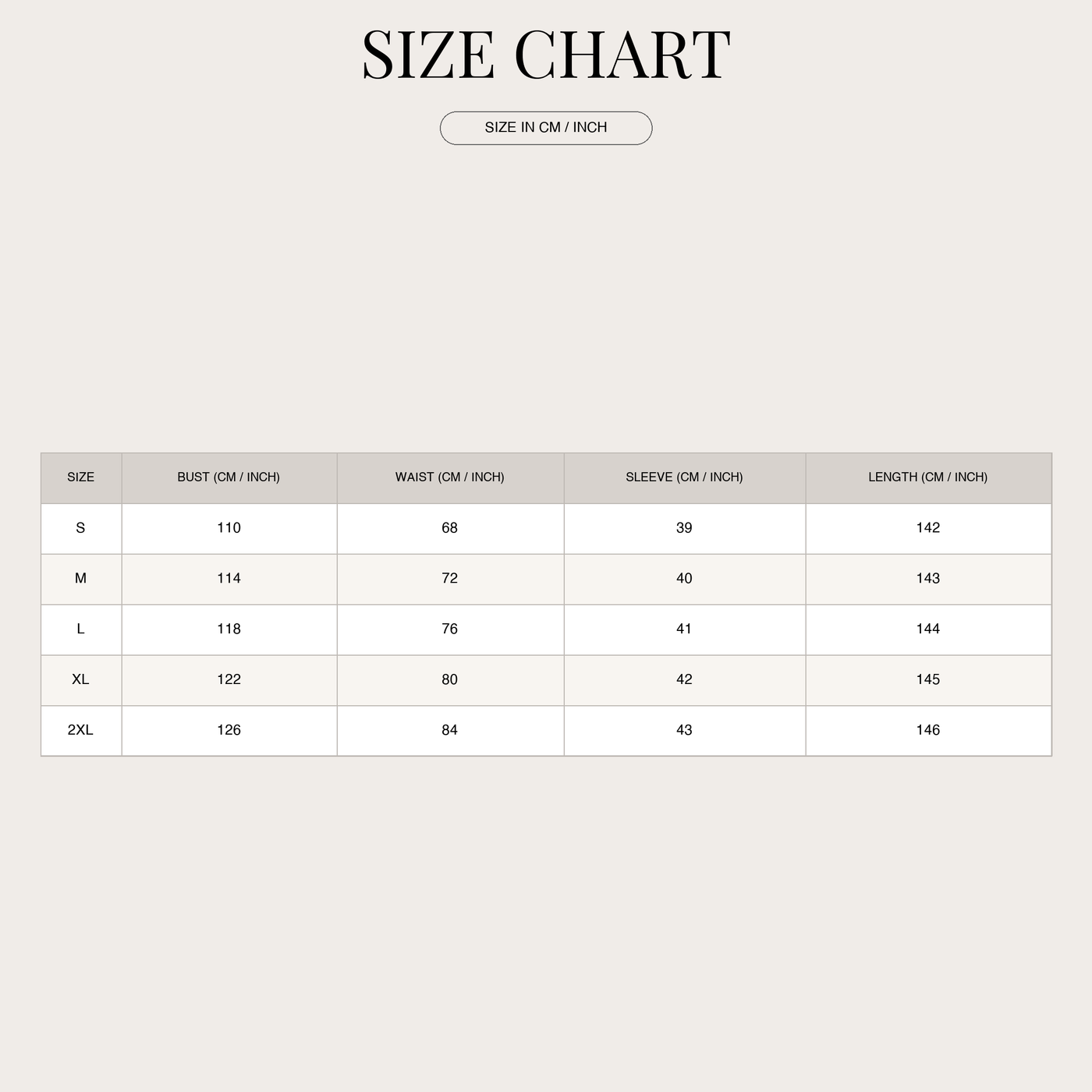 Women's Off-Shoulder Jumpsuit – Wide Leg and Flowing Silhouette size chart