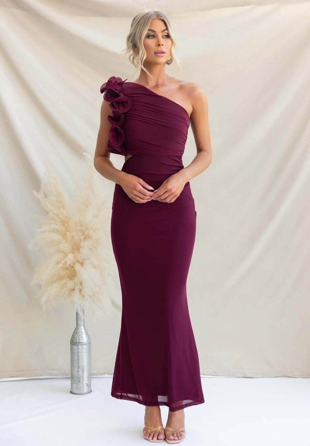 Womens_One_Shoulder_Wedding_Guest_Maxi_Dress_Ruffled_6