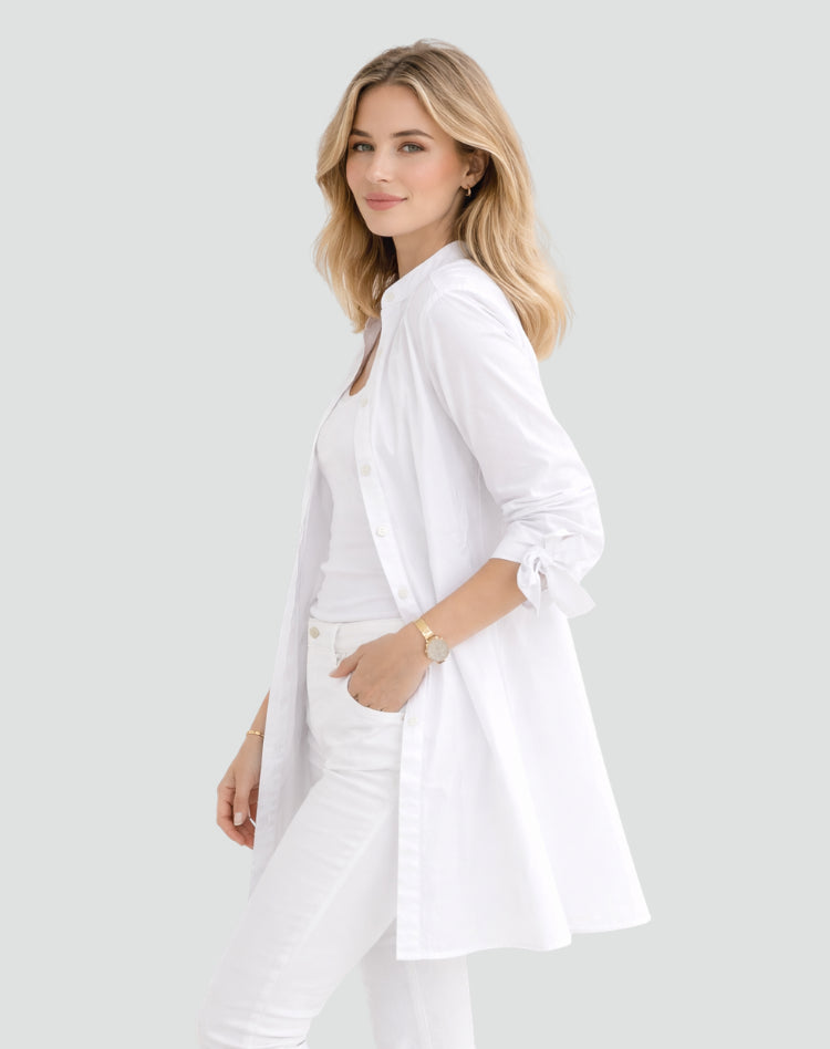 Womens_Oversize_Blouse_Long_Cut_with_Sleeve_Tie_Details_4