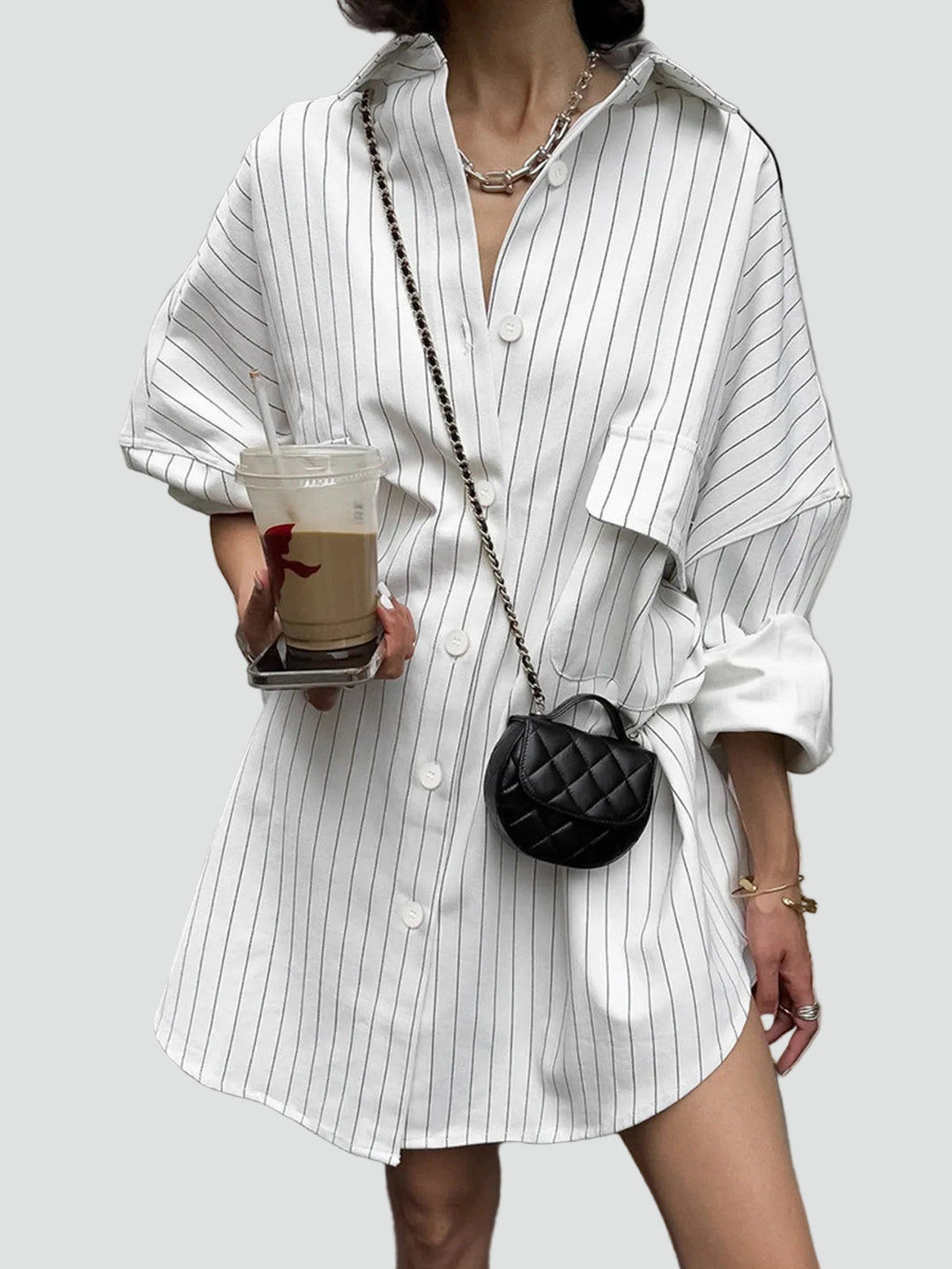 Womens_Oversized_Blouse_Long_Design_with_Stripes_and_Pockets_1