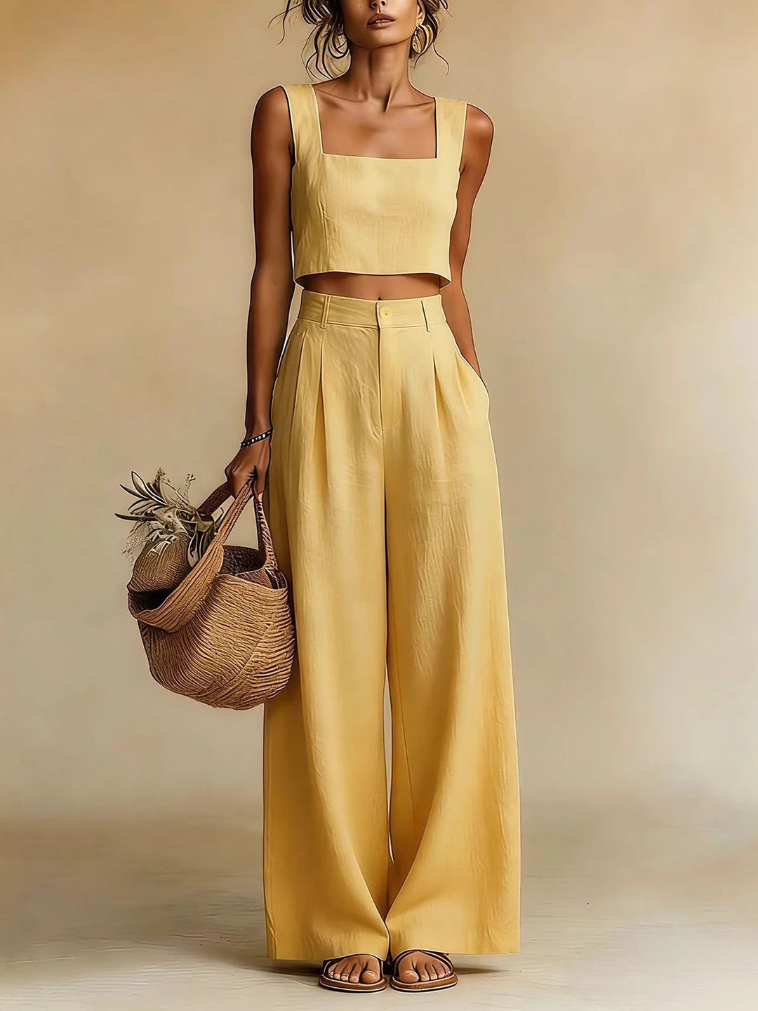 Womens_Peachy_Palazzo_Pants_Set_Square_Neck_Crop_Top_1