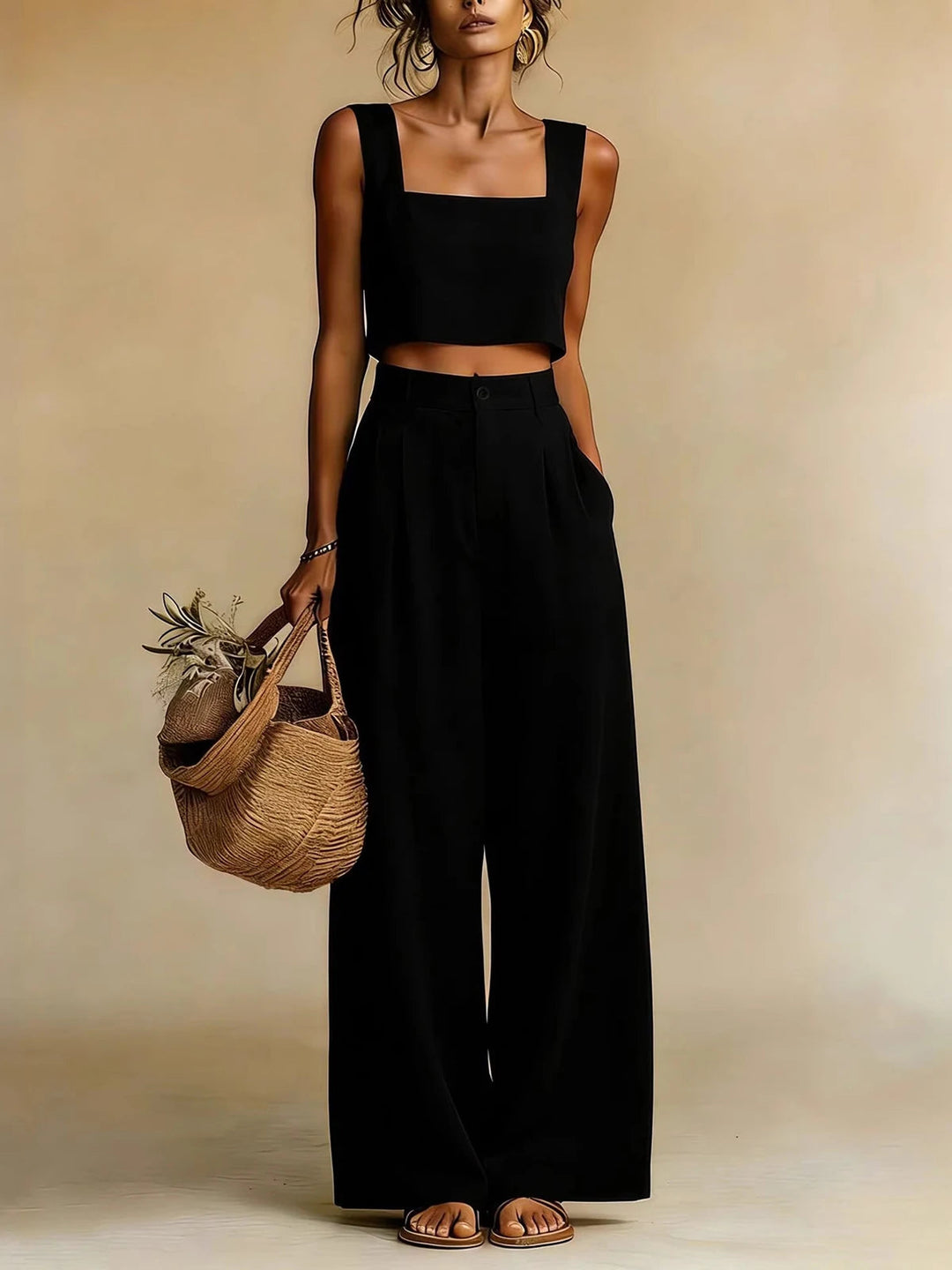 Womens_Peachy_Palazzo_Pants_Set_Square_Neck_Crop_Top_2