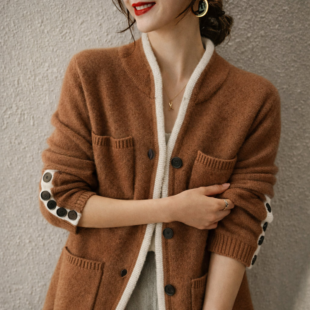 Womens_Plush_Knit_Sweater_Loose_Draped_Fit_with_Button_Cuffs_5