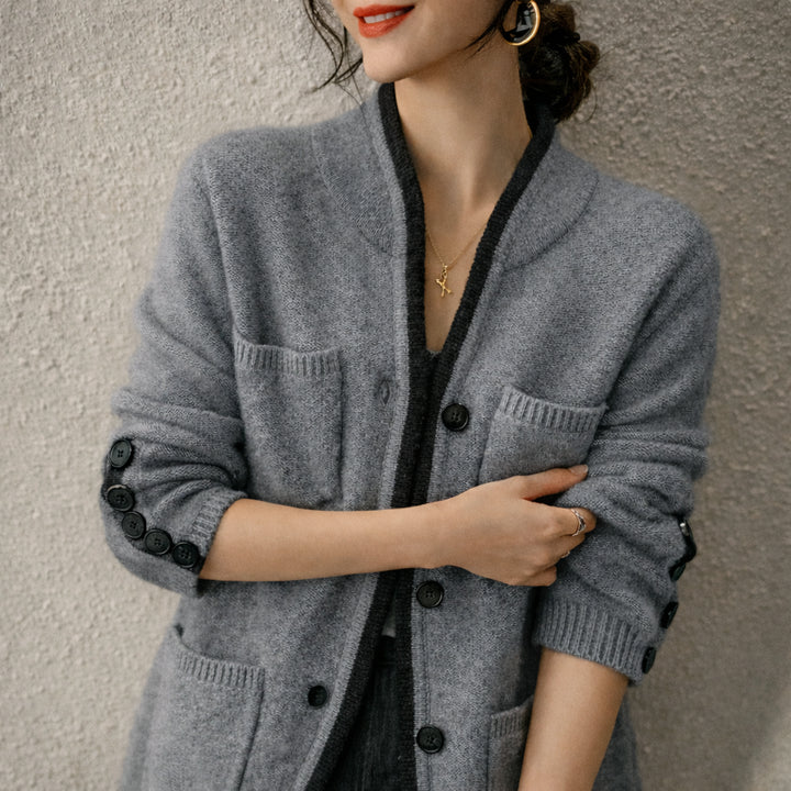 Womens_Plush_Knit_Sweater_Loose_Draped_Fit_with_Button_Cuffs_6