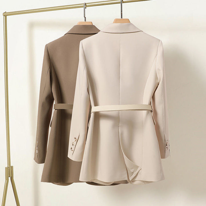Womens_Polished_Blazer_Long_with_Belt_and_Quality_Materials_3