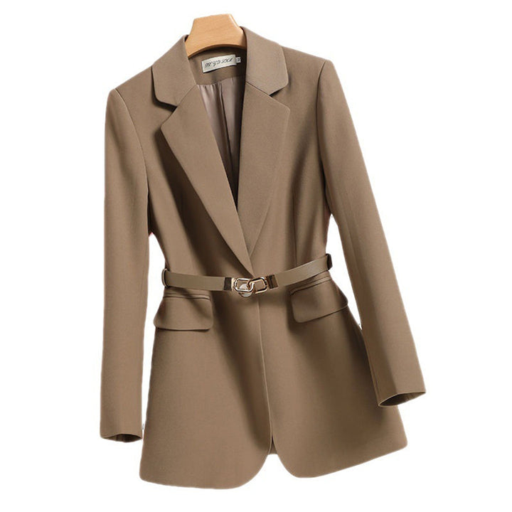Womens_Polished_Blazer_Long_with_Belt_and_Quality_Materials_7