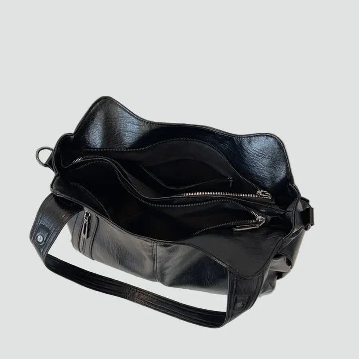 Women's Practical Shoulder Bag – With Noble Leather Optic and Much Storage Space 14