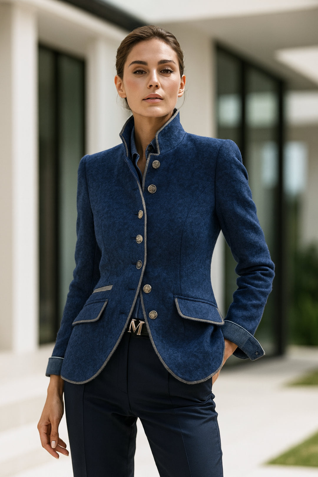 Womens_Refined_Cotton_Sweater_High_Collar_and_Soft_Feel_4