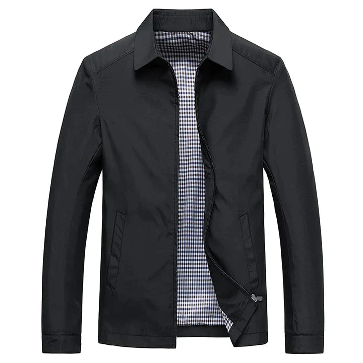 Womens_Refined_Jacket_Lightweight_cotton_with_stand_collar_and_water_resistance_1