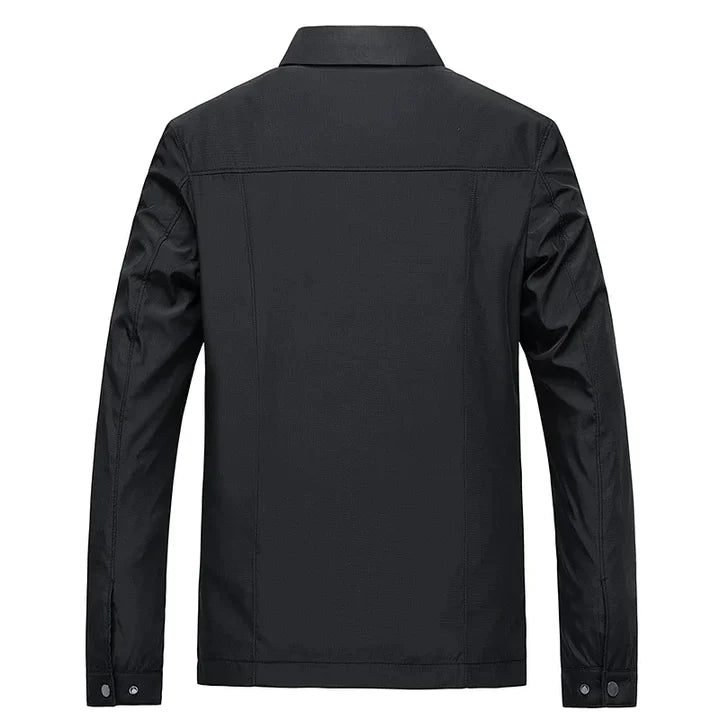 Womens_Refined_Jacket_Lightweight_cotton_with_stand_collar_and_water_resistance_3