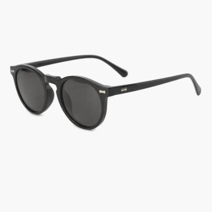Women's Retro Round Sunglasses – UV400 Protection for Bright Sun 1