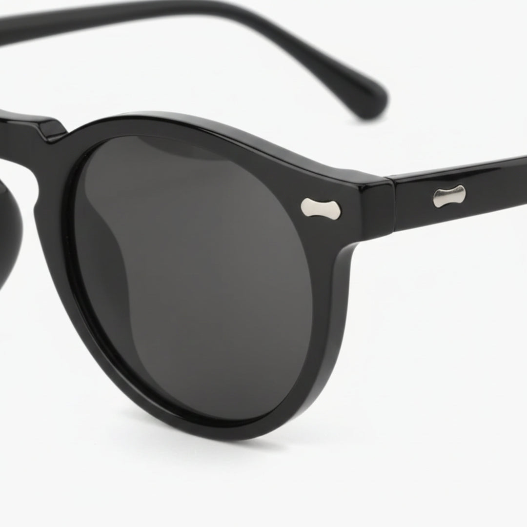 Women's Retro Round Sunglasses – UV400 Protection for Bright Sun 4