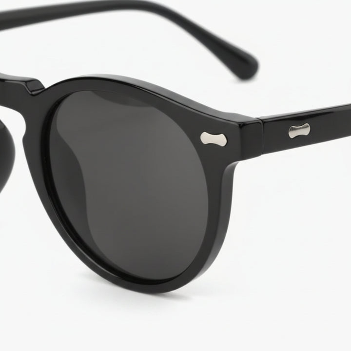 Women's Retro Round Sunglasses – UV400 Protection for Bright Sun 4
