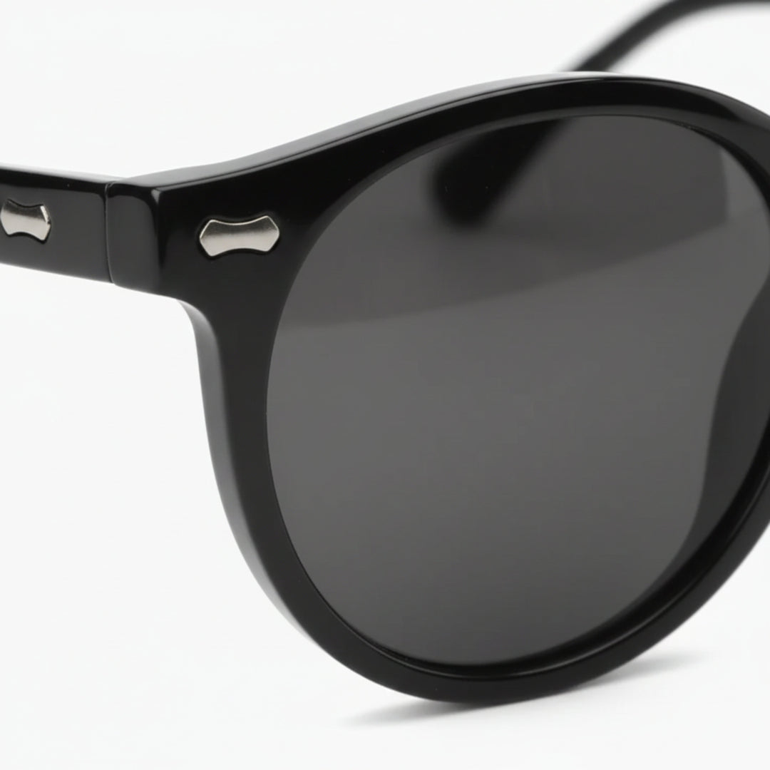 Women's Retro Round Sunglasses – UV400 Protection for Bright Sun 5